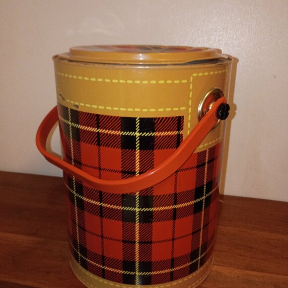 1950s 2 Gal. SKOTCH KOOLER Petra Cabot Design Classic Plaid - Picture 4 of 14